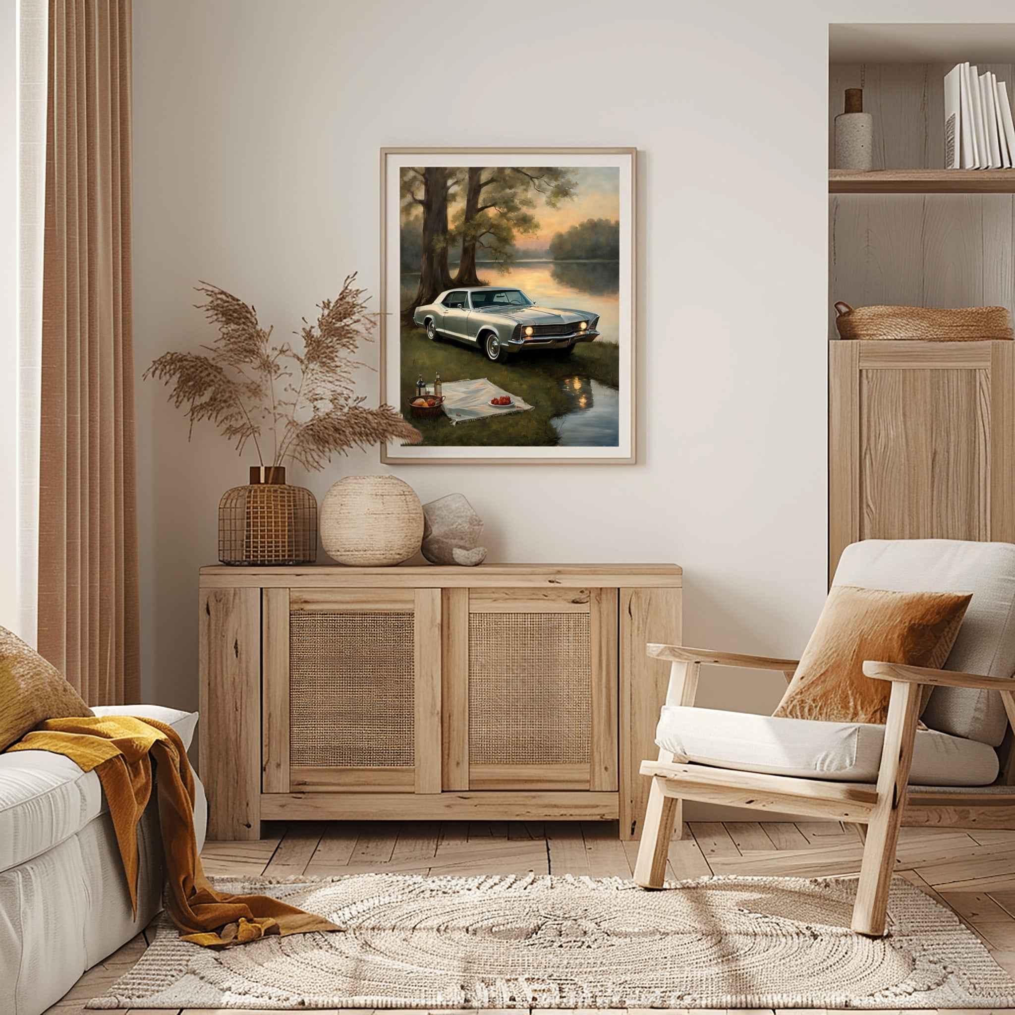 1965 Riviera Gran Sport - Lake Edition | Poster Canvas - AquilVision