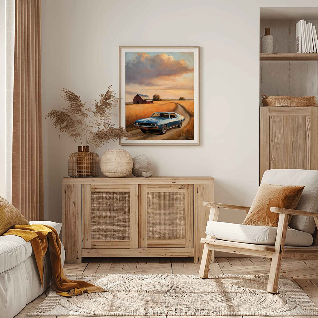 1968 AMC Javelin Spirit - Country Edition | Poster Canvas - AquilVision