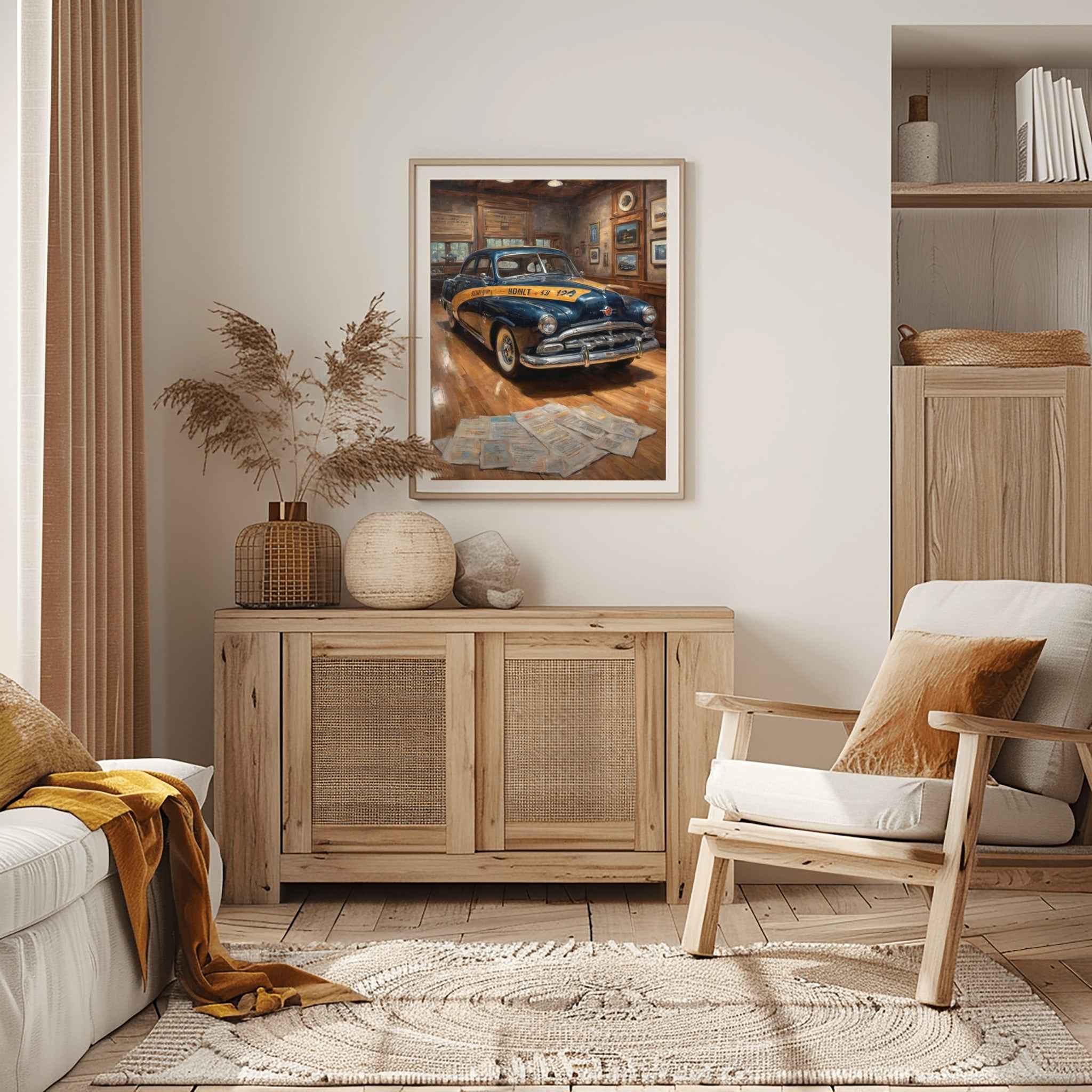 1953 StepDown Racing Legend - Museum Edition | Poster Canvas