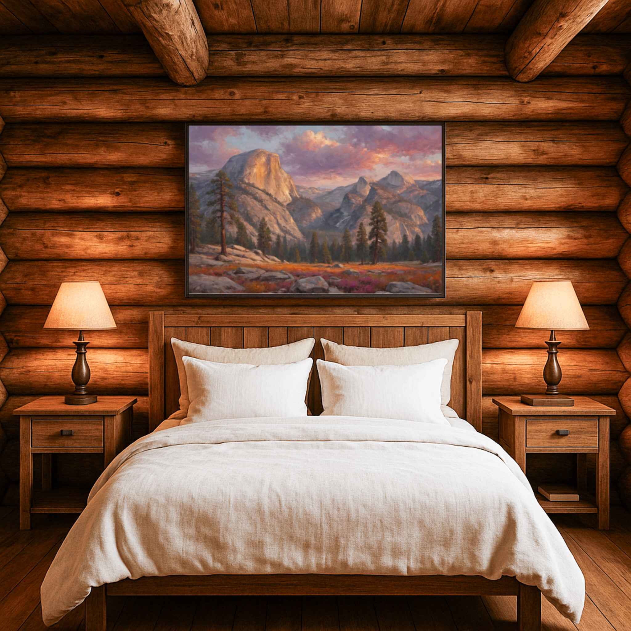 Half Dome Poster Canvas Yosemite National Park Collection