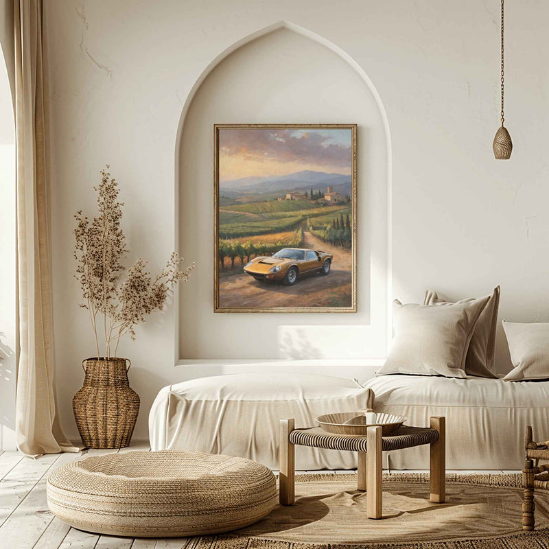 1971 Italian Wedge - Tuscany Edition | Poster Canvas