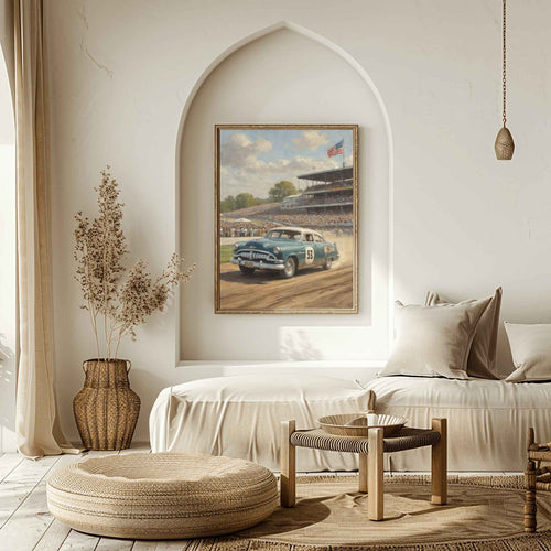 1953 StepDown Racing Legend - Race Car Edition | Poster Canvas - AquilVision