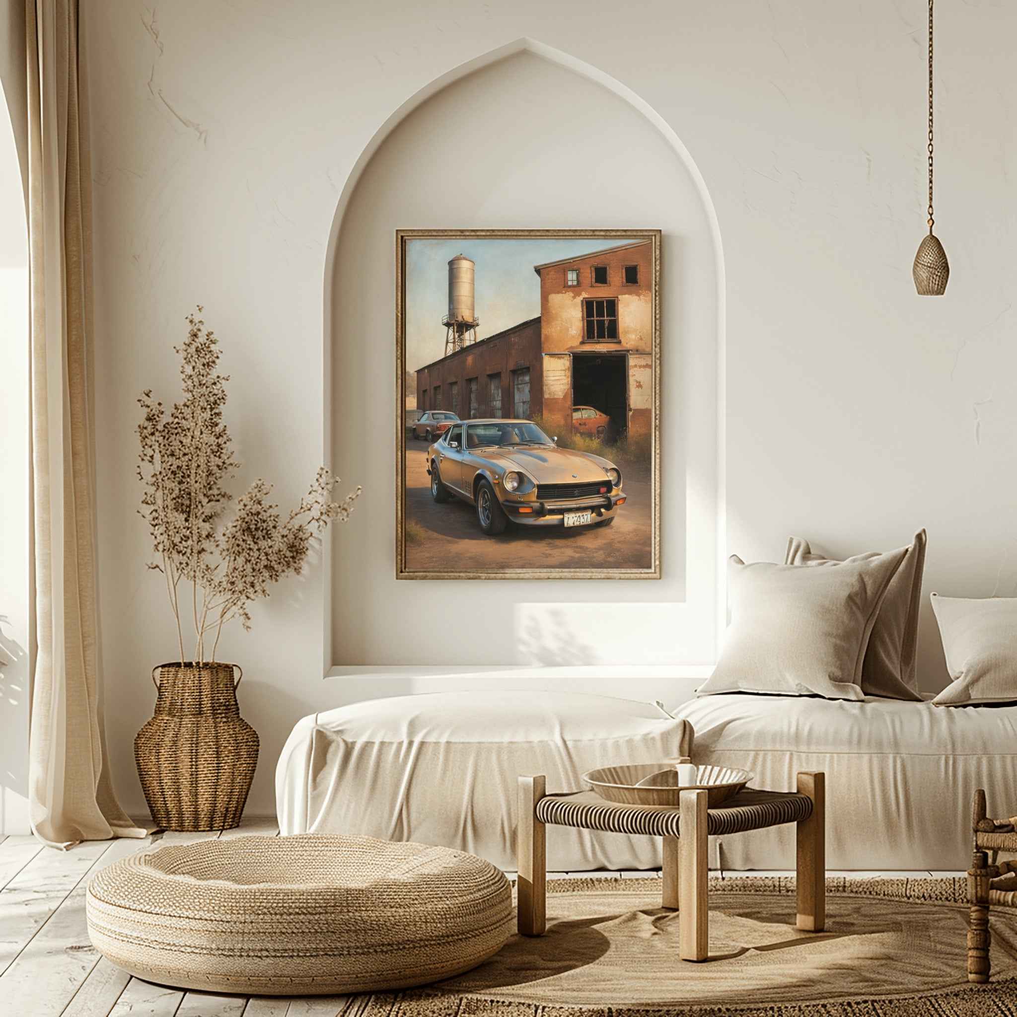 1972 Japanese Sports Icon - Garage Edition | Poster Canvas