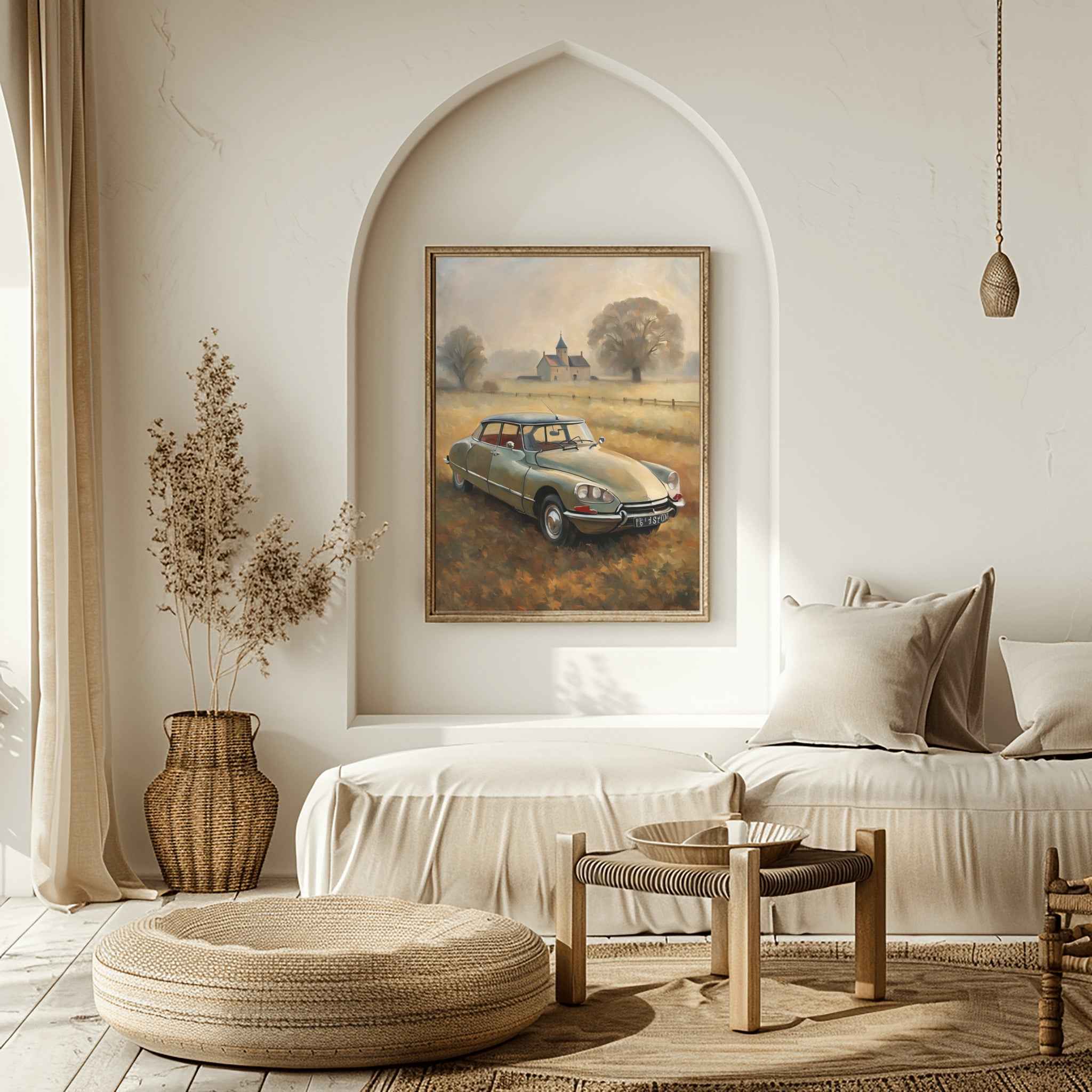 1970 French Hydropneumatic Art - Country Edition | Poster Canvas - AquilVision