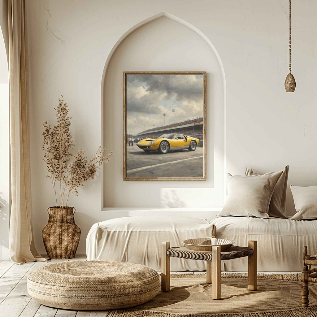 1971 Italian Wedge - Monza Edition | Poster Canvas