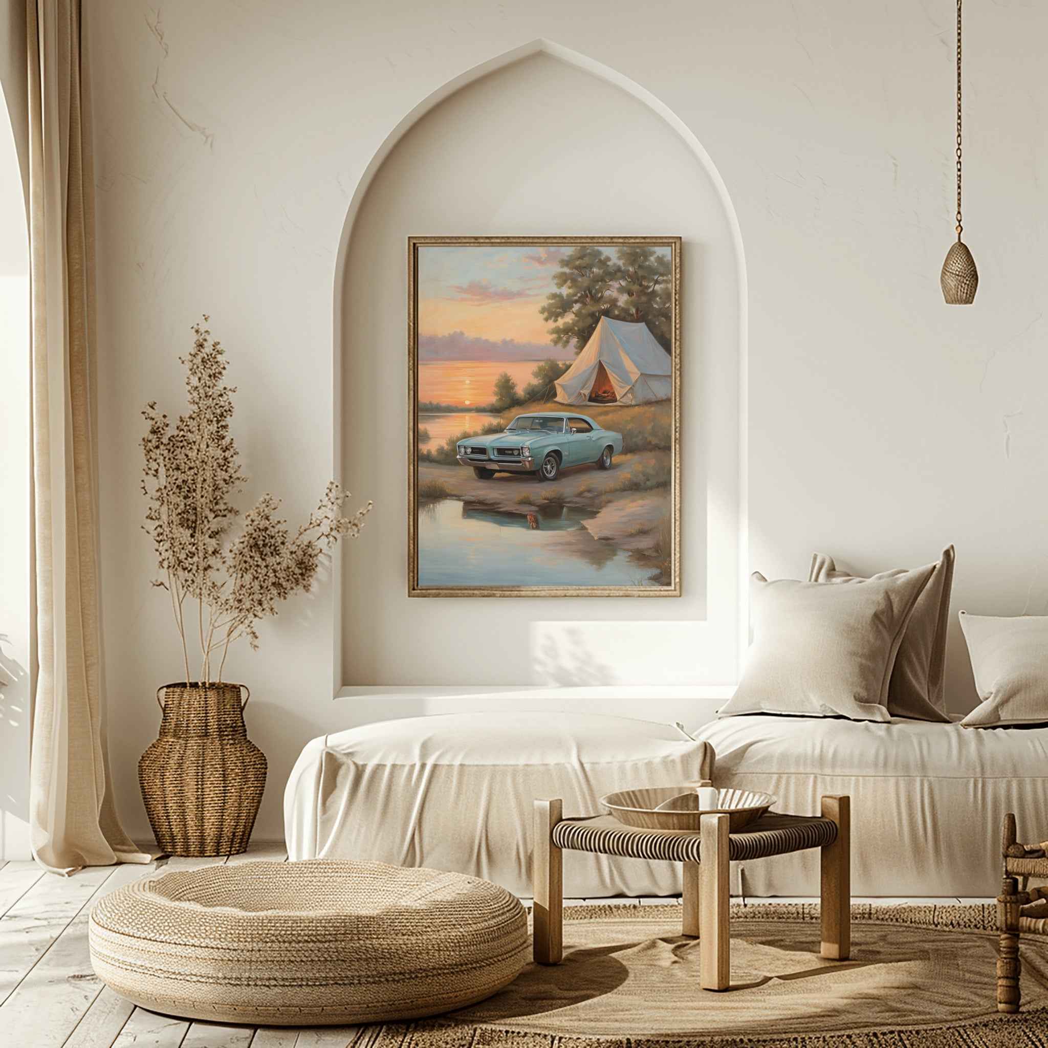 1964 GTO Muscle Pioneer - Lake Edition | Poster Canvas