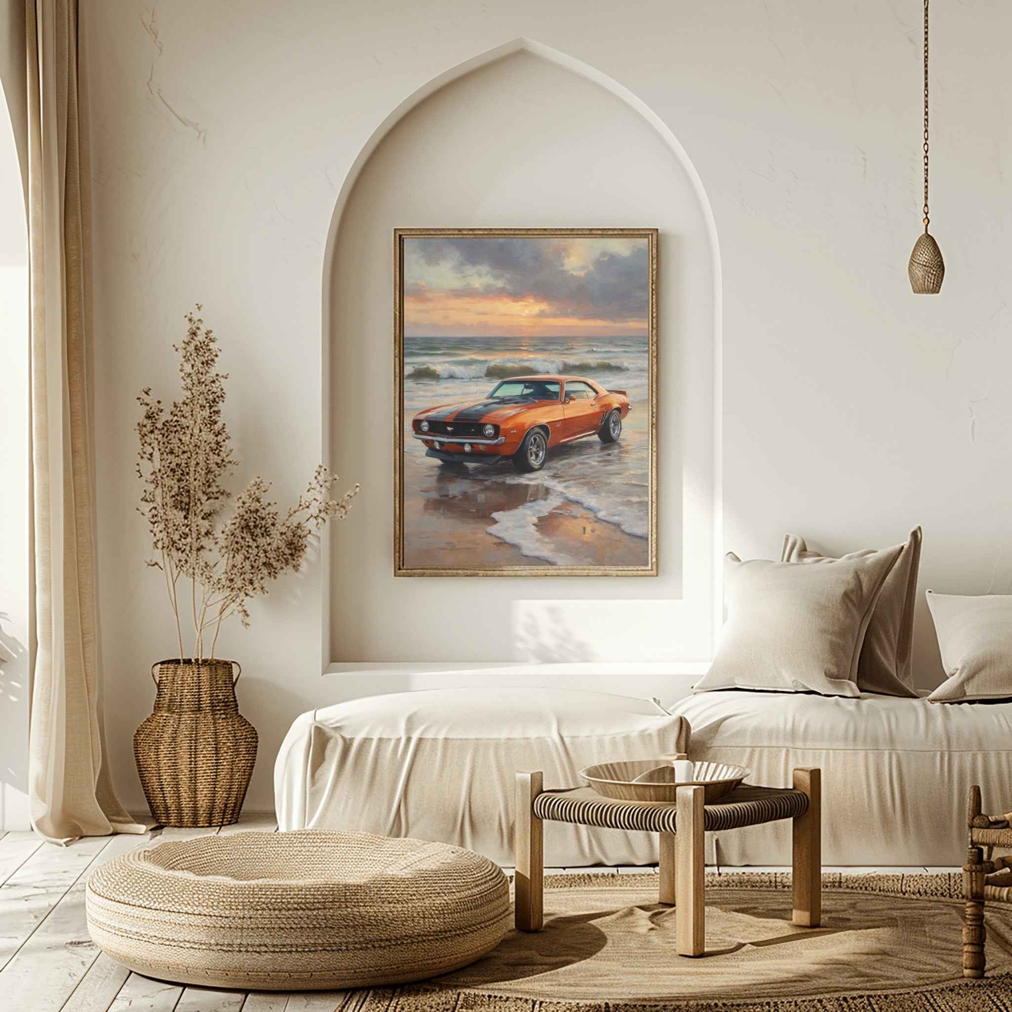 1969 Z28 Power Edition - Coastal Edition | Poster Canvas - AquilVision