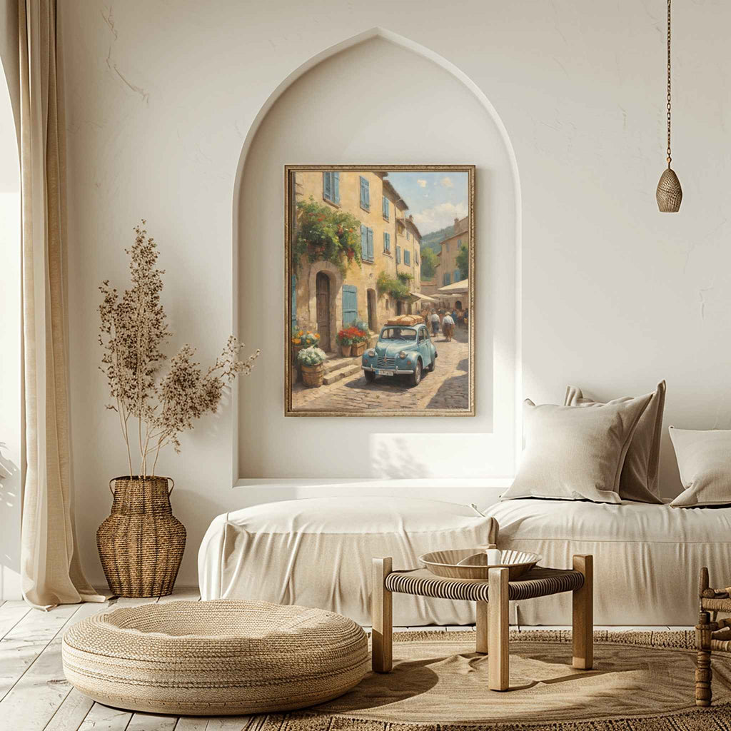 1952 French Economy Pioneer - Town Edition | Poster Canvas - AquilVision