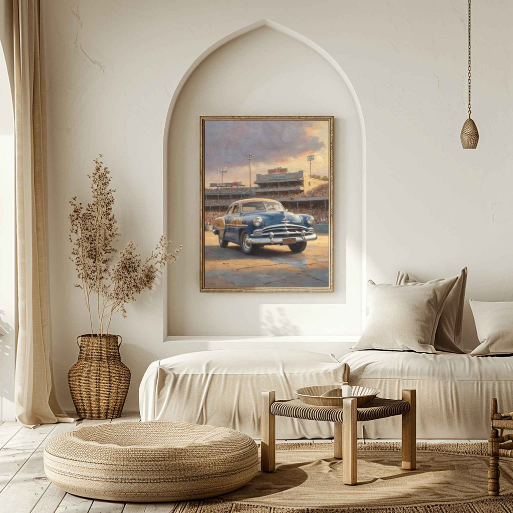 1953 StepDown Racing Legend - Sunset Edition | Poster Canvas - AquilVision