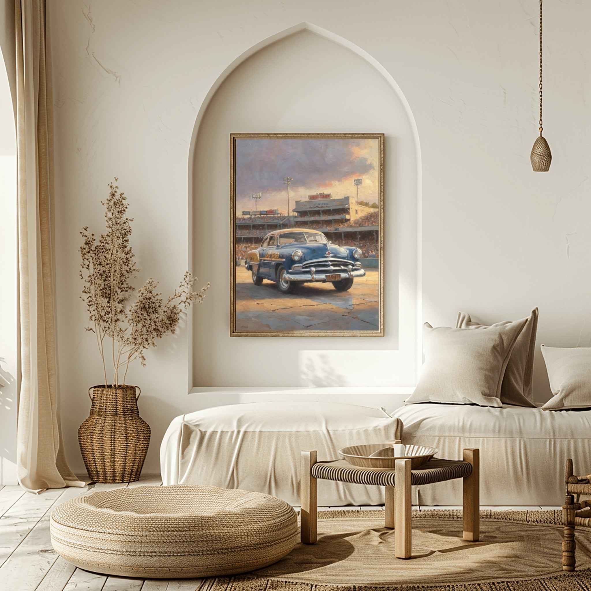 1953 StepDown Racing Legend - Sunset Edition | Poster Canvas - AquilVision