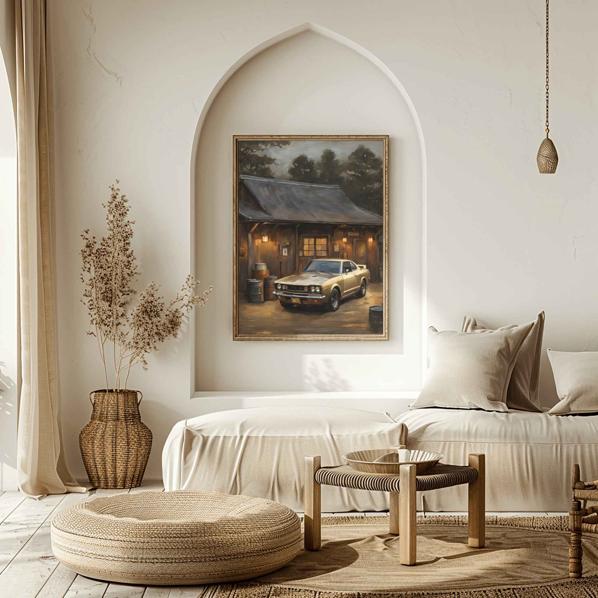 1971 Hakosuka GT-R Legend - Garage Edition | Poster Canvas