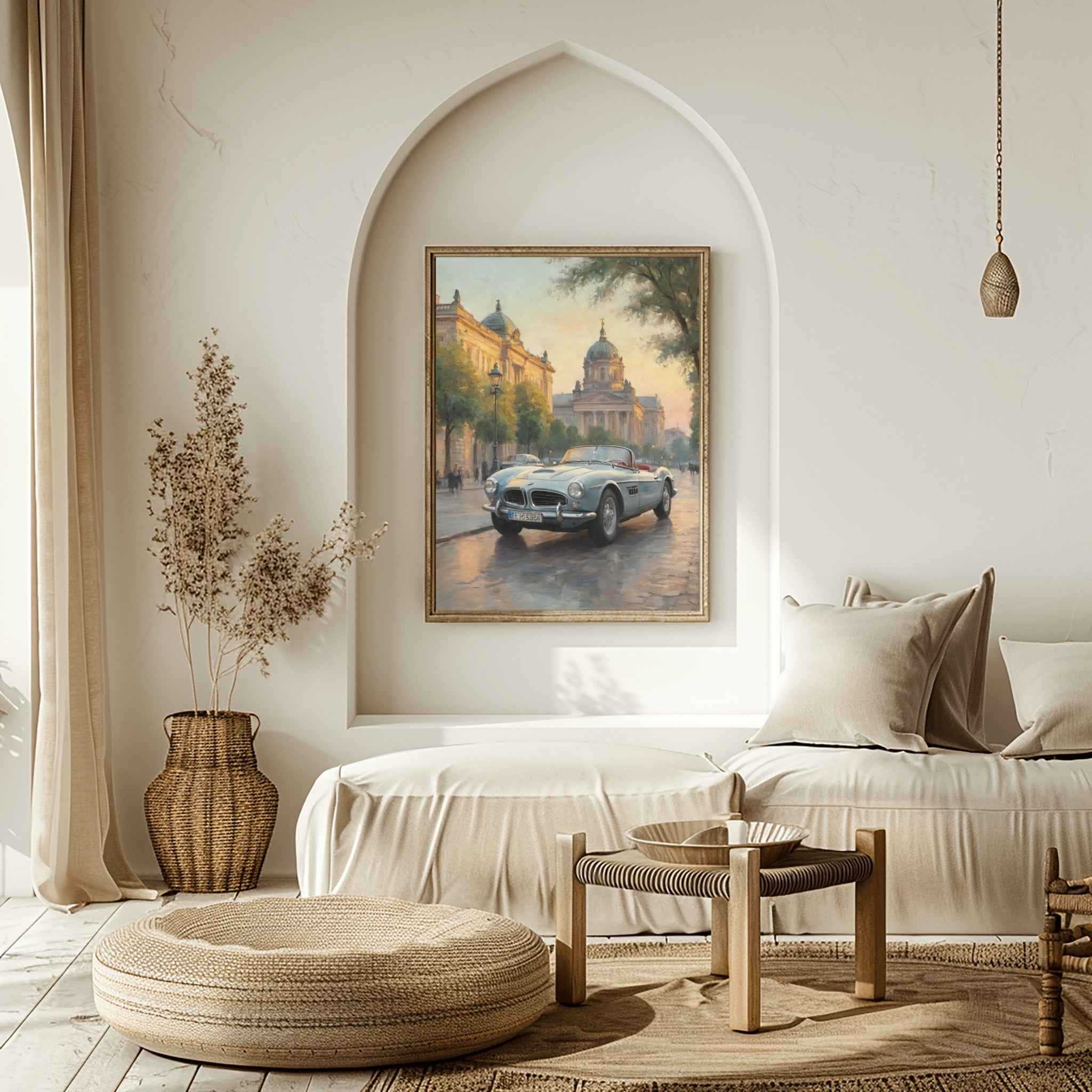 1957 Bavarian Roadster Dream - Street Edition | Poster Canvas