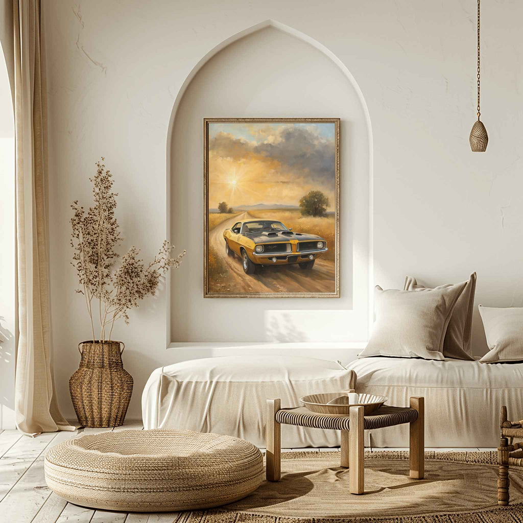 1970 Cuda High-Impact Era - Country Edition | Poster Canvas - AquilVision