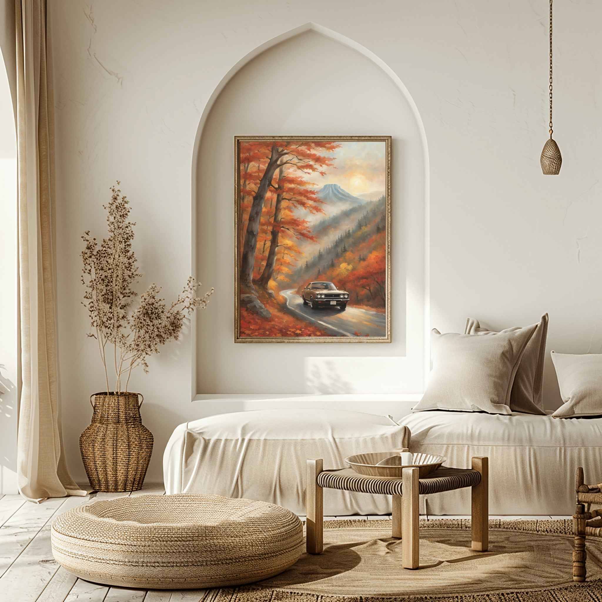 1971 Hakosuka GT-R Legend - Autumn Edition | Poster Canvas