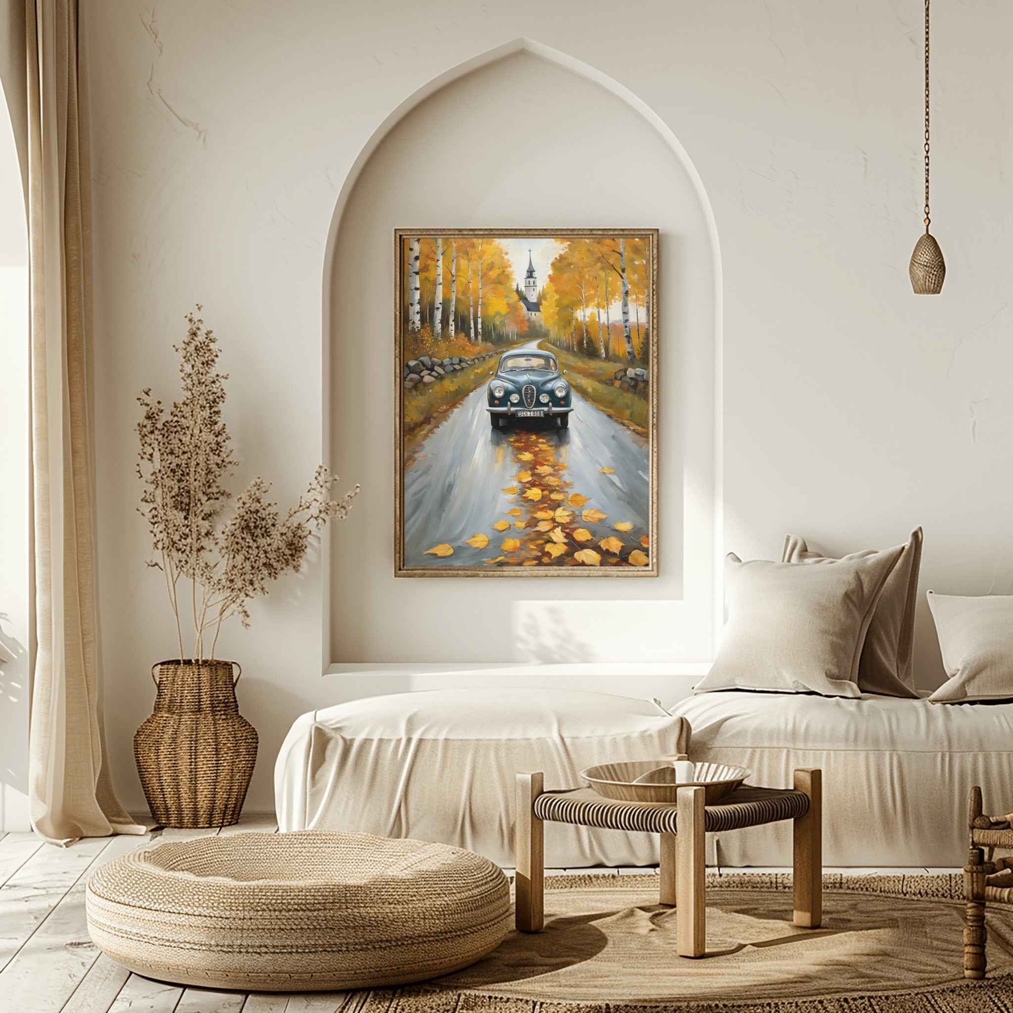 1960 Swedish Rally Legend - Forest Edition | Poster Canvas - AquilVision