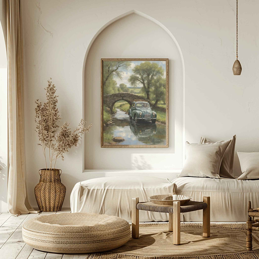 1952 French Economy Pioneer - Stone Bridge Edition | Poster Canvas - AquilVision