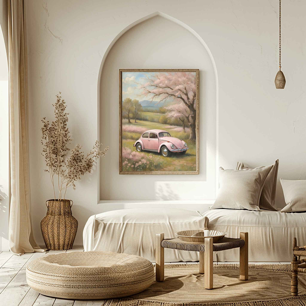 1967 Love Bug Classic - Spring Edition | Poster Canvas - AquilVision