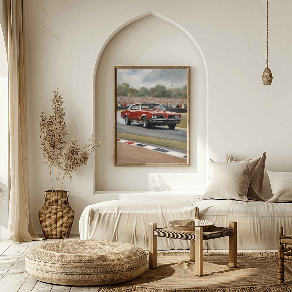 1964 GTO Muscle Pioneer - Speedway Edition | Poster Canvas - AquilVision