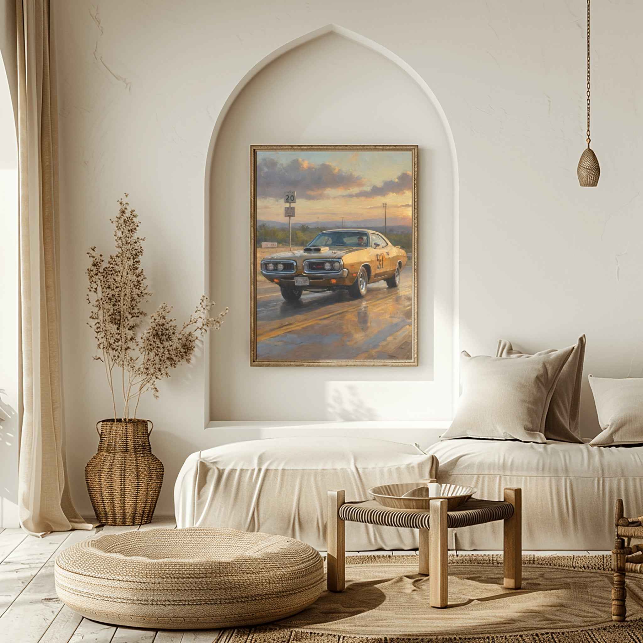 1971 Super Bee Spirit - Race Track Edition | Poster Canvas