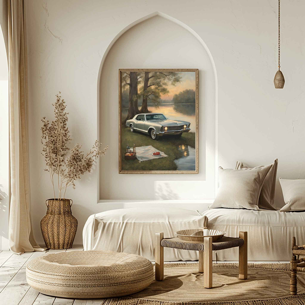 1965 Riviera Gran Sport - Lake Edition | Poster Canvas - AquilVision