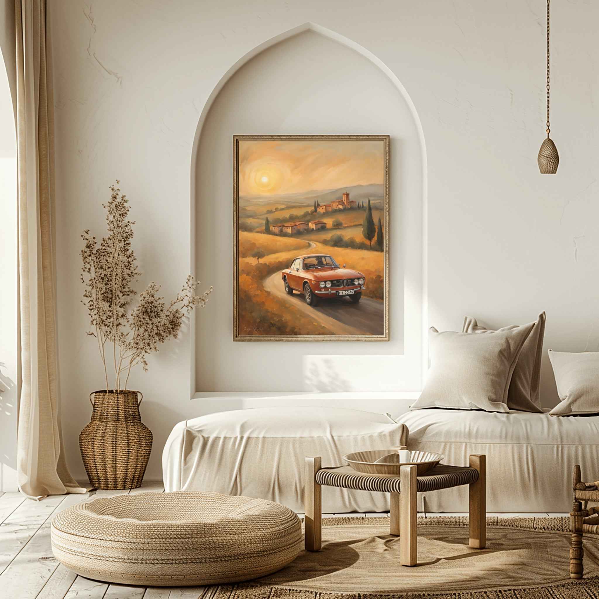 1972 Lancia Rally Warrior - Tuscany Edition | Poster Canvas