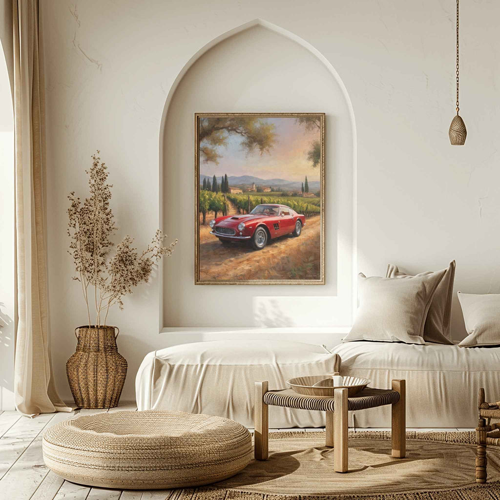 1963 Italian GT Berlinetta - Tuscany Edition | Poster Canvas - AquilVision