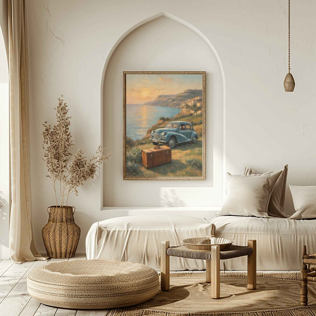 1952 French Economy Pioneer - Coastal Edition | Poster Canvas - AquilVision