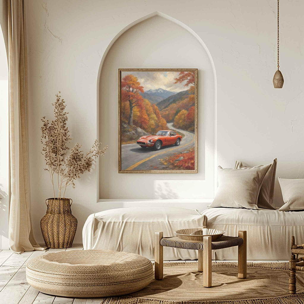 1968 Japanese GT Legend - Autumn Edition | Poster Canvas - AquilVision