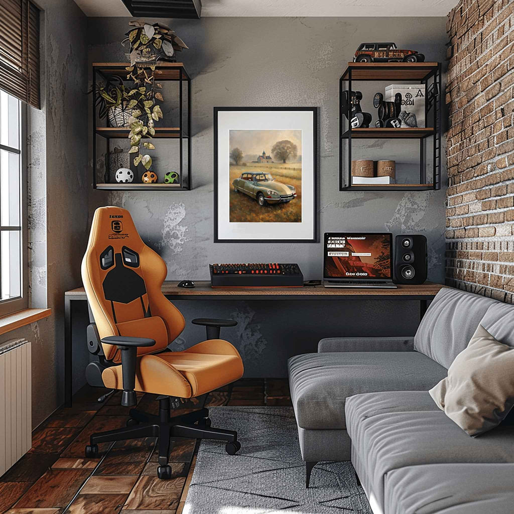 1970 French Hydropneumatic Art - Country Edition | Poster Canvas - AquilVision