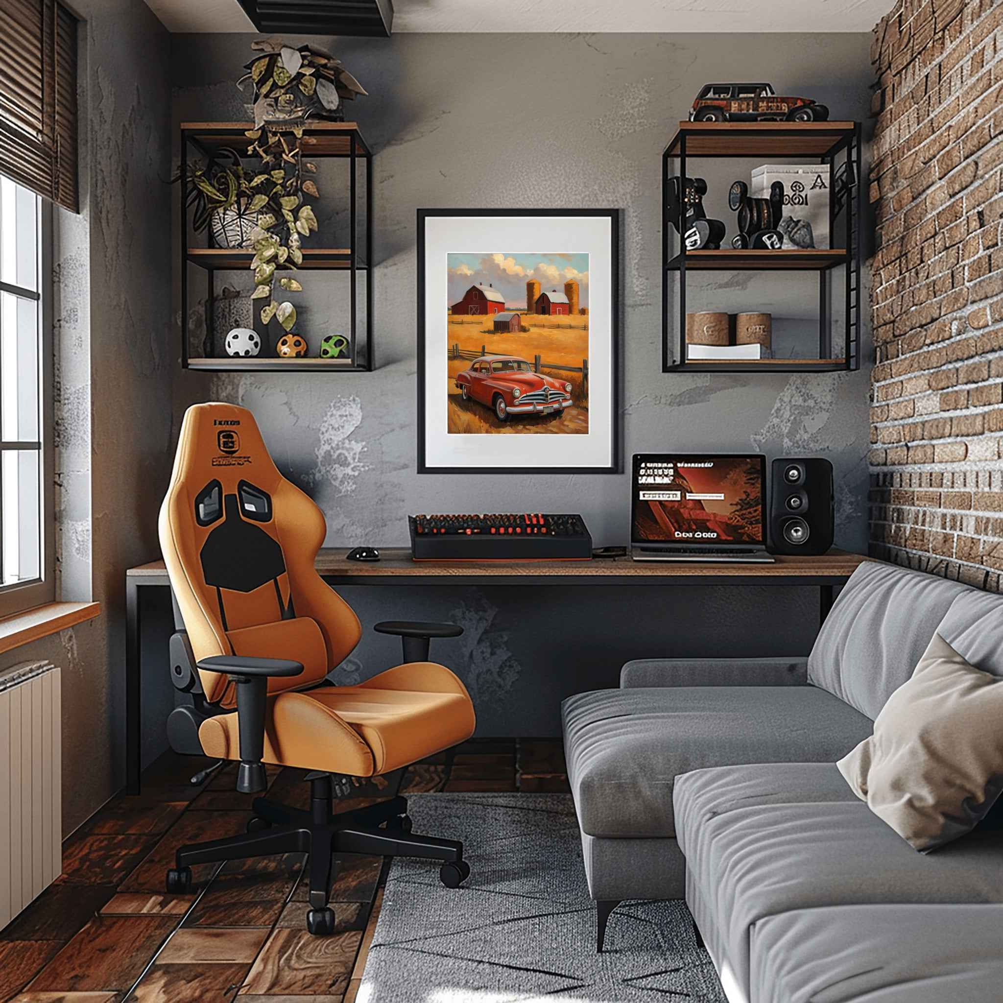 1953 Starlight Coupe Revival - Barn Edition | Poster Canvas