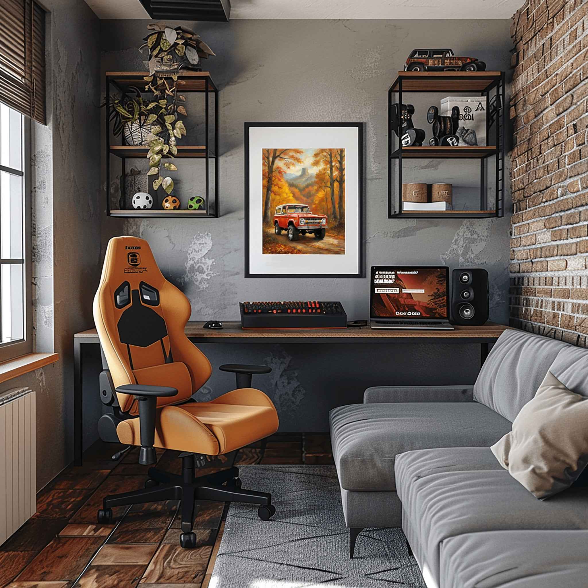 1973 FirstGen Bronco Spirit - Autumn Edition | Poster Canvas