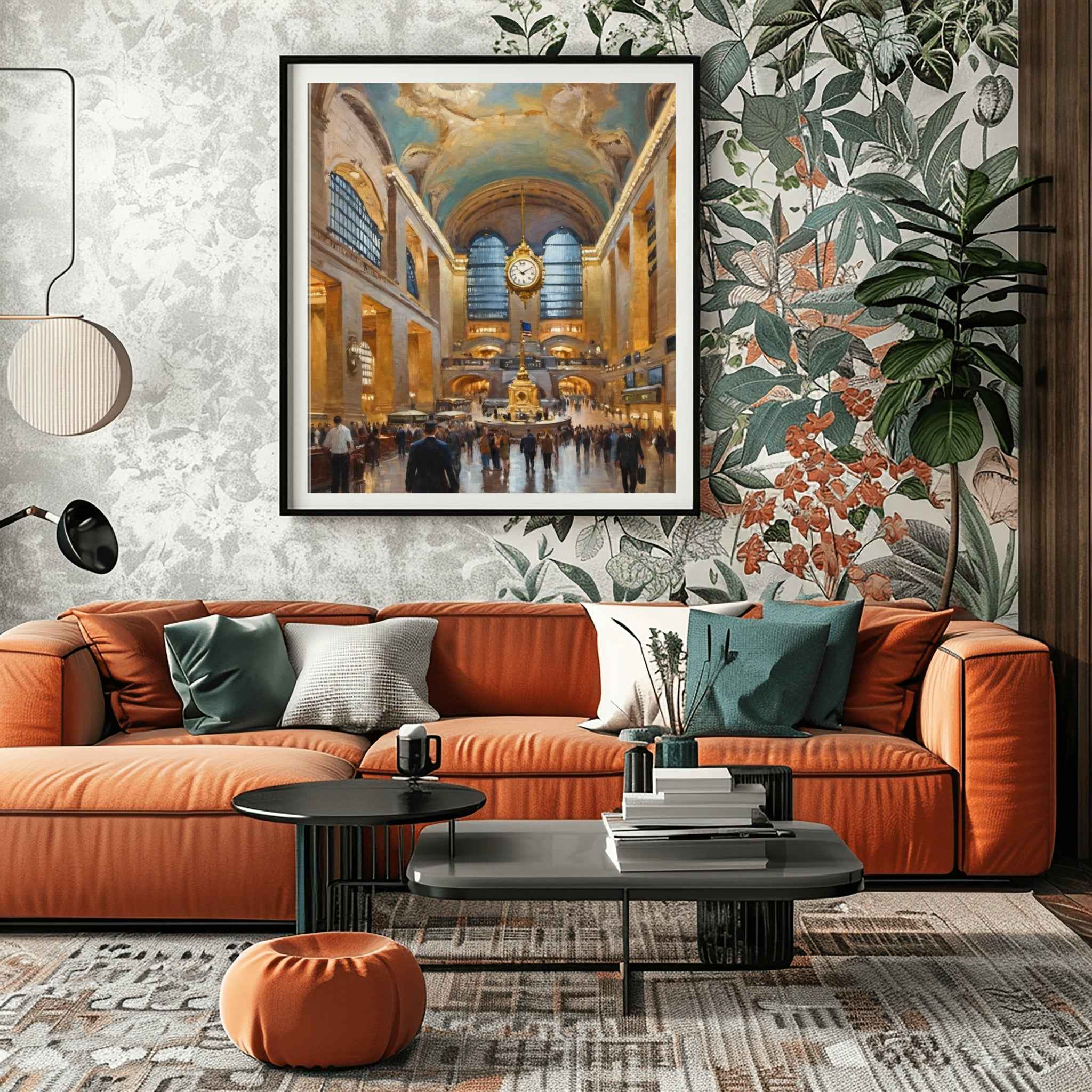 Grand Central Station Poster Canvas Artwork - New York Collection
