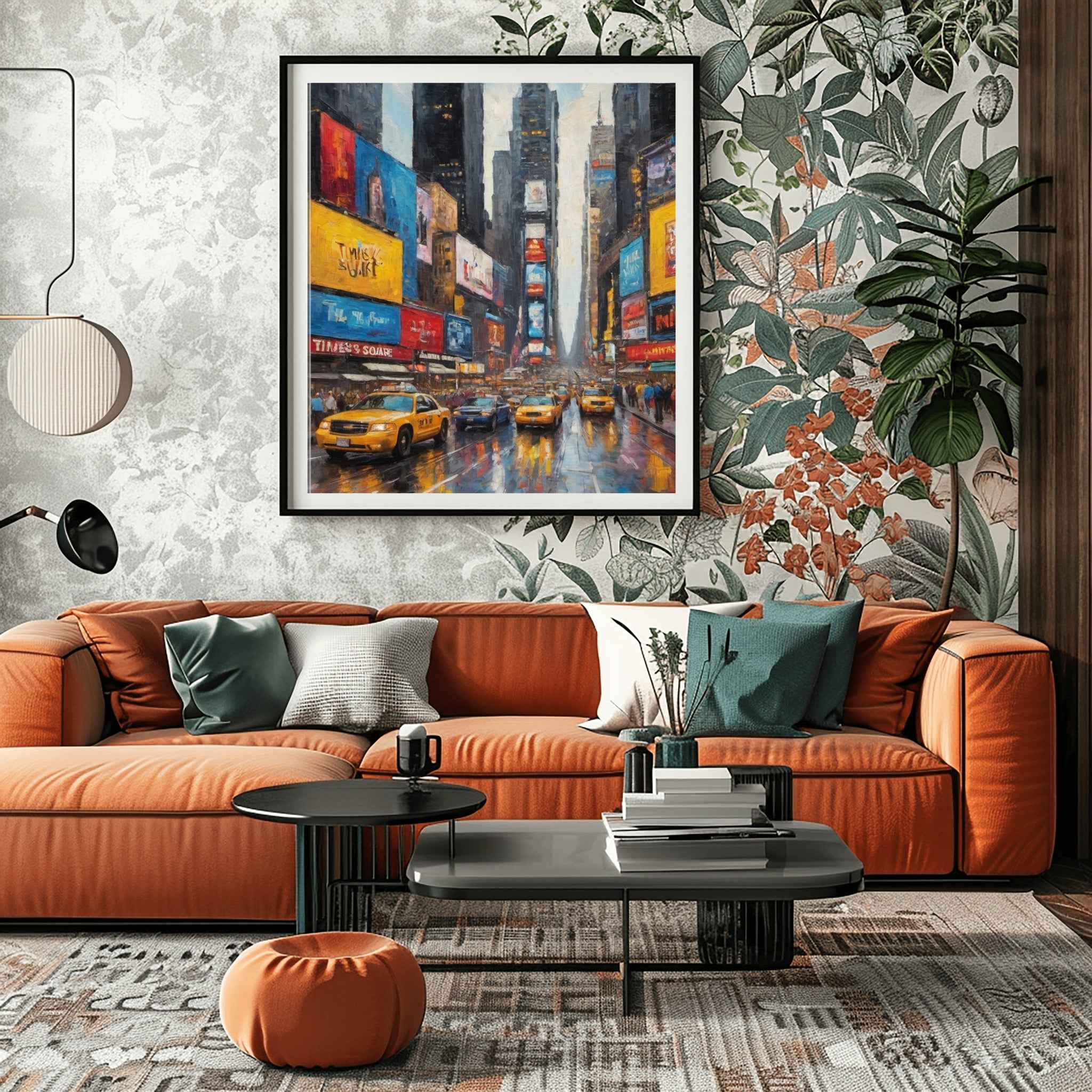 Times Square Poster Canvas Artwork - New York Collection