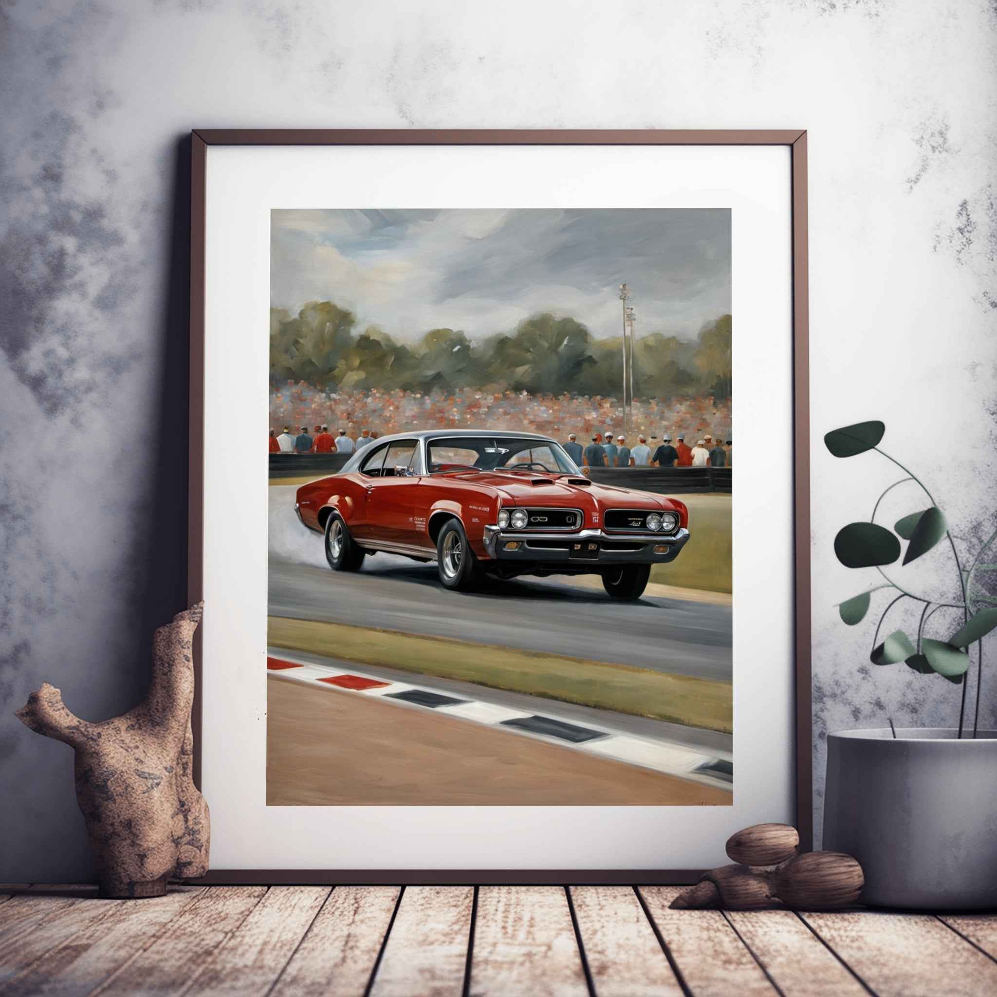 1964 GTO Muscle Pioneer - Speedway Edition | Poster Canvas