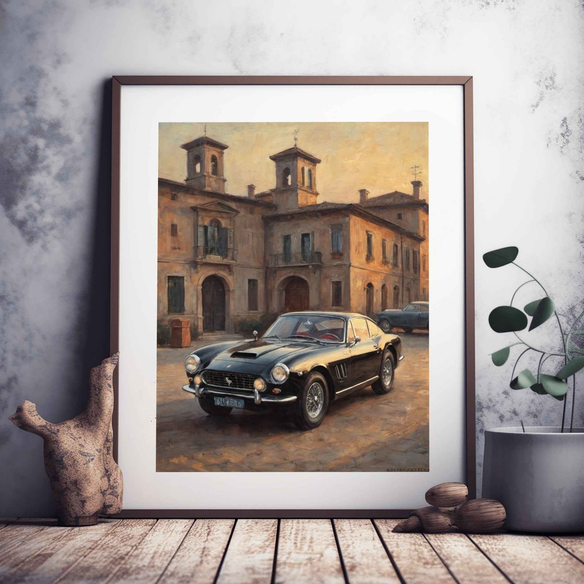 1963 Italian GT Berlinetta - Modena | Poster Canvas