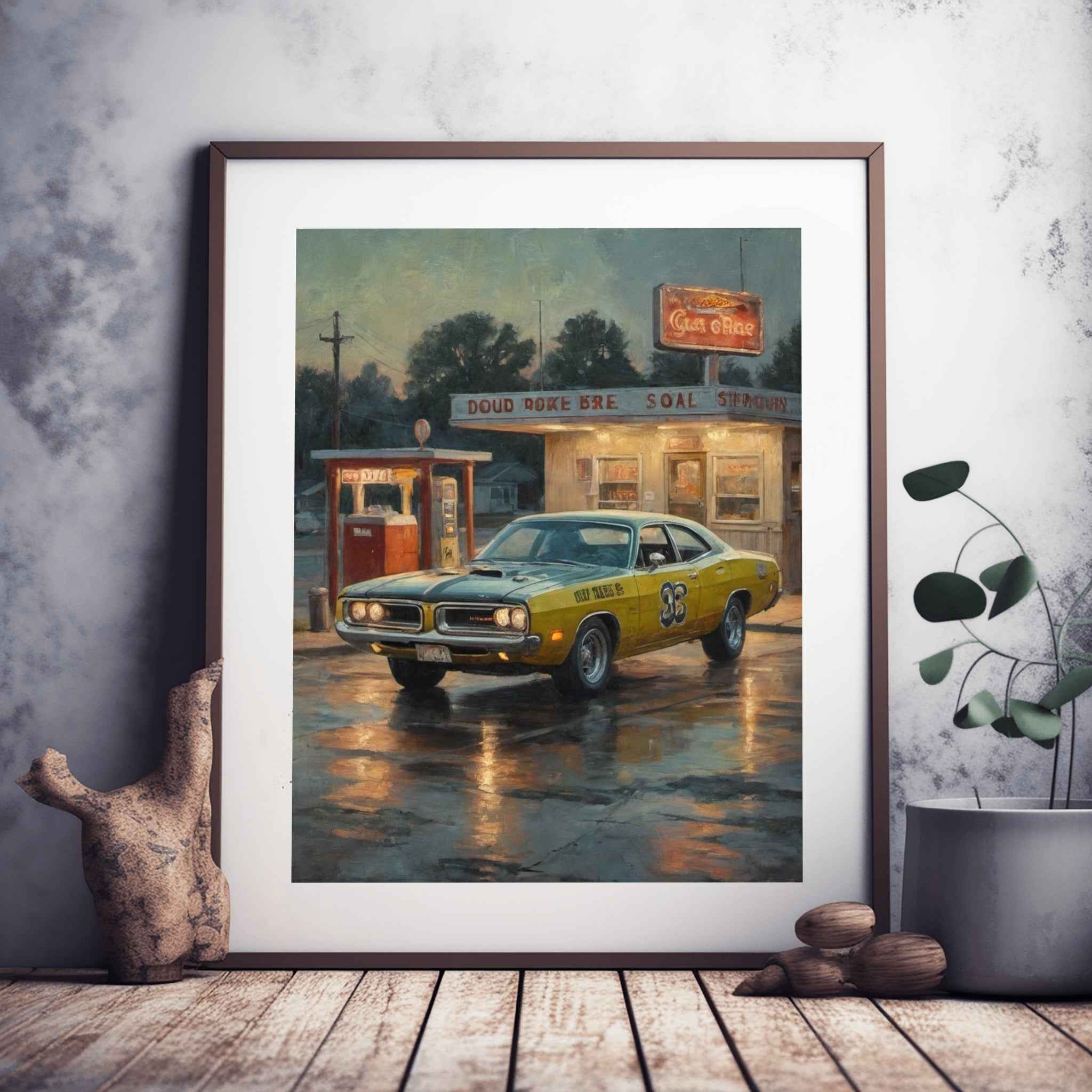 1971 Super Bee Spirit - Town Edition | Poster Canvas