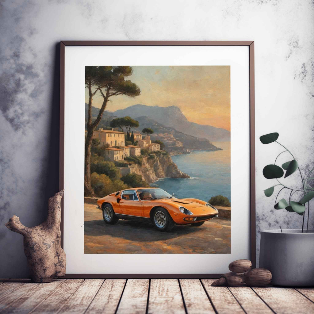 1971 Italian Wedge - Riviera Edition | Poster Canvas