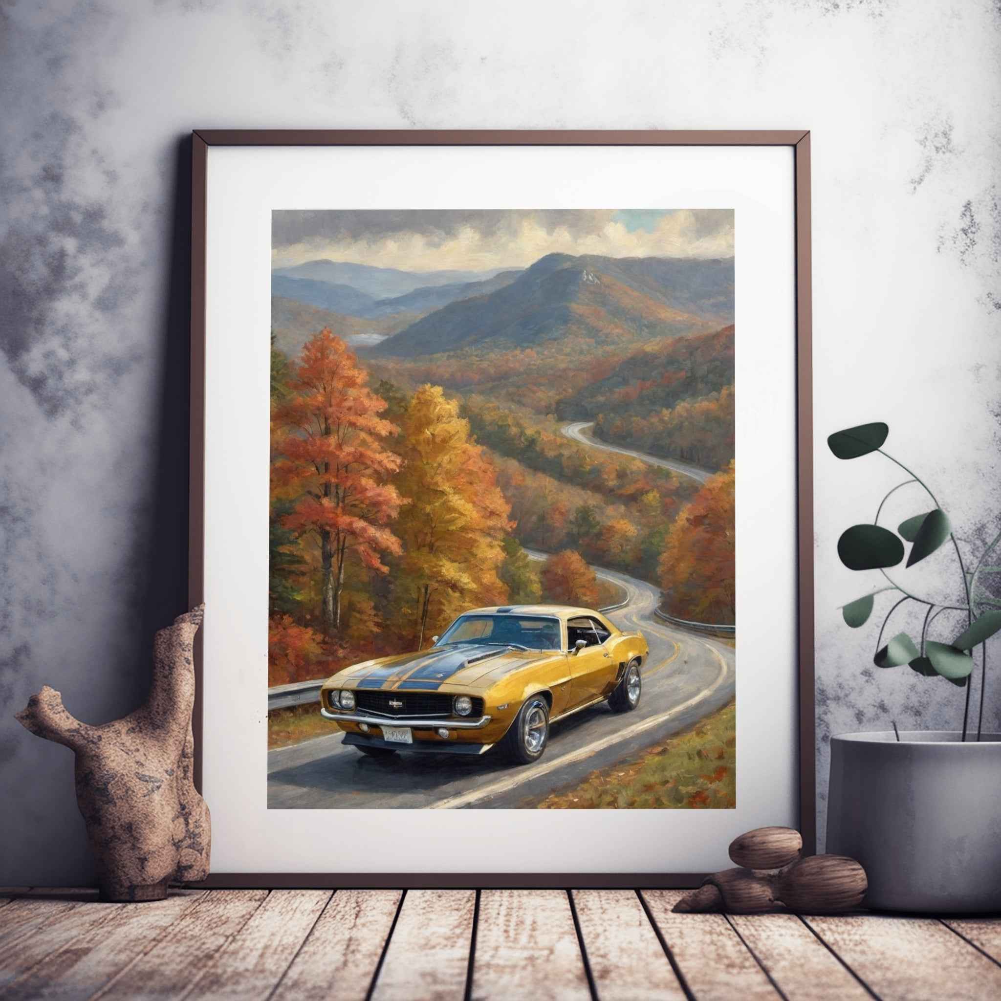 1969 Z28 Power Edition - Mountain Edition | Poster Canvas