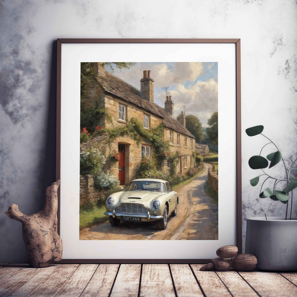 1964 British GT Elegance - Country Edition | Poster Canvas - AquilVision