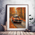 1970 Cuda High-Impact Era - Forest Edition | Poster Canvas - AquilVision