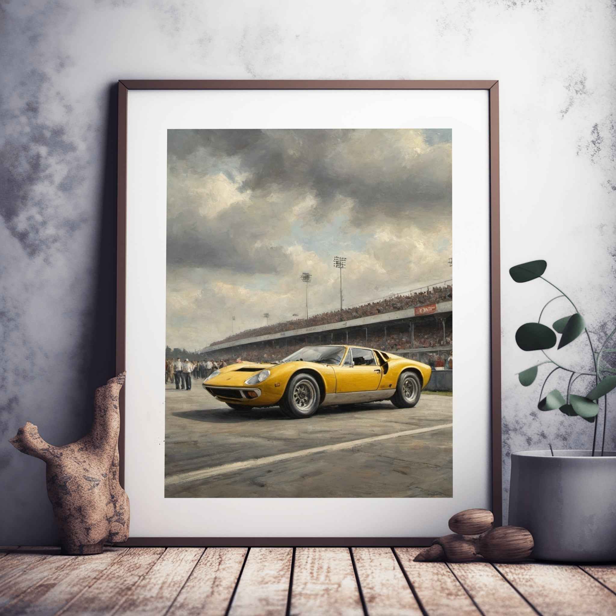1971 Italian Wedge - Monza Edition | Poster Canvas