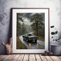 1969 RT Charger Power - Forest Edition | Poster Canvas - AquilVision