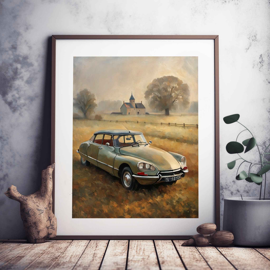 1970 French Hydropneumatic Art - Country Edition | Poster Canvas - AquilVision