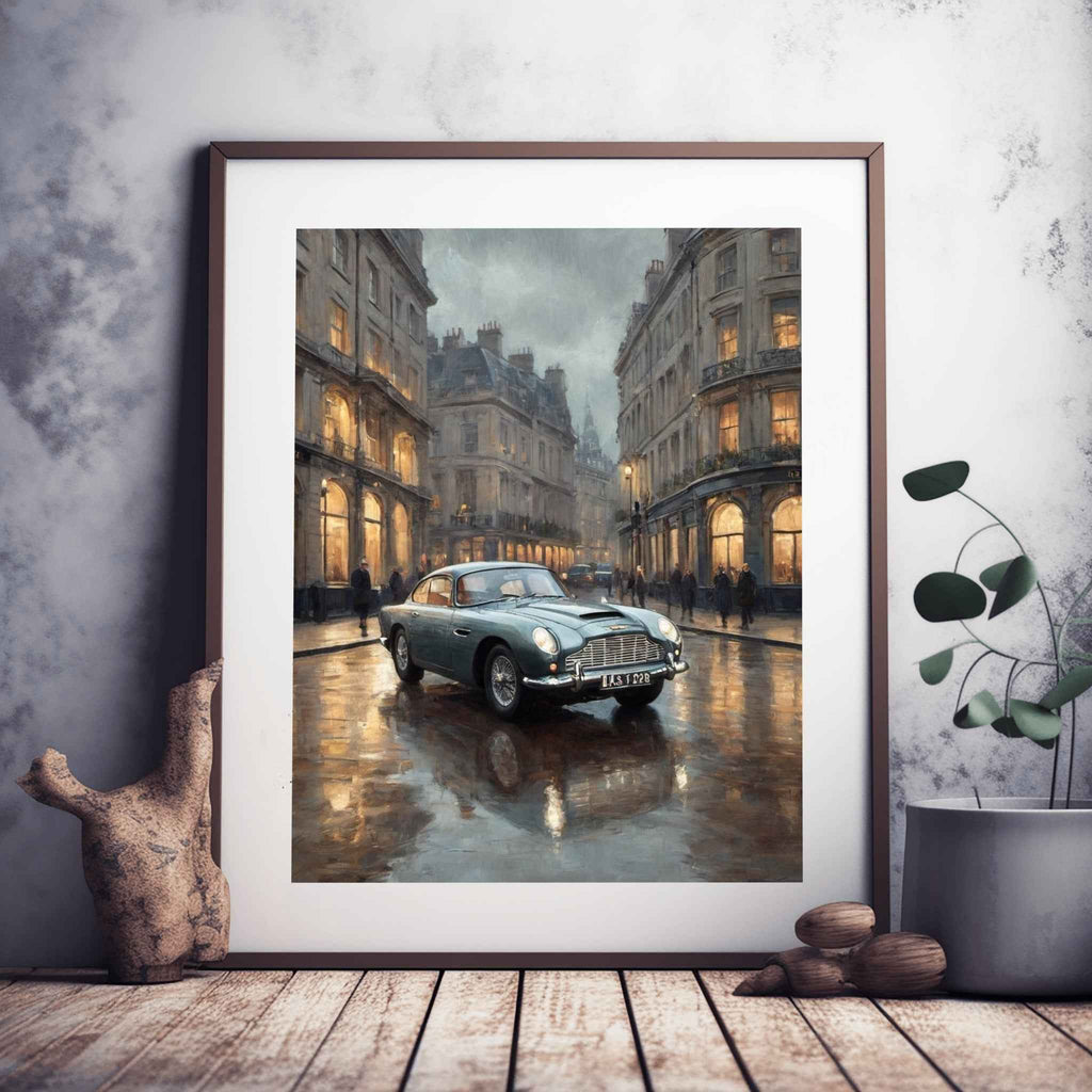 1964 British GT Elegance - London Edition | Poster Canvas - AquilVision
