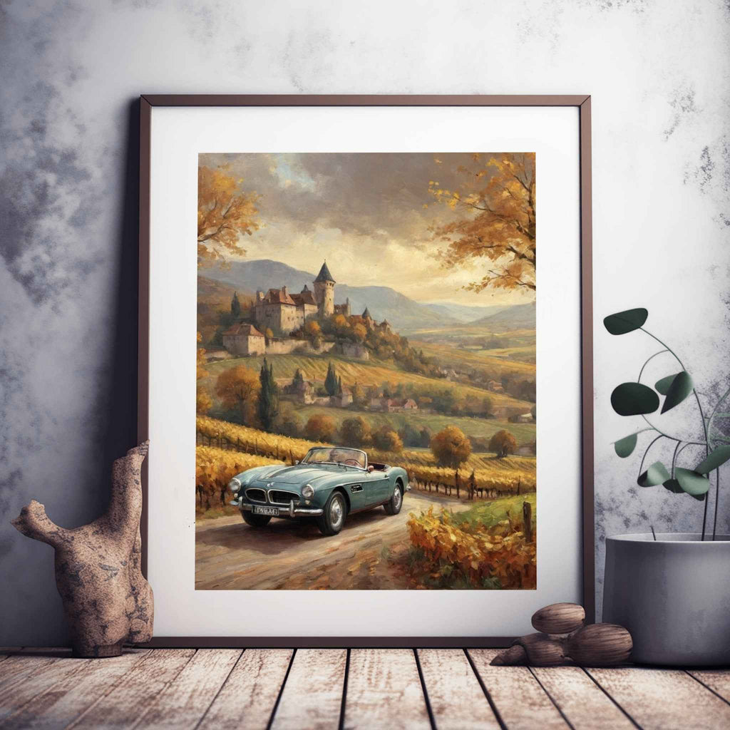 1957 Bavarian Roadster Dream - Valley Edition | Poster Canvas - AquilVision