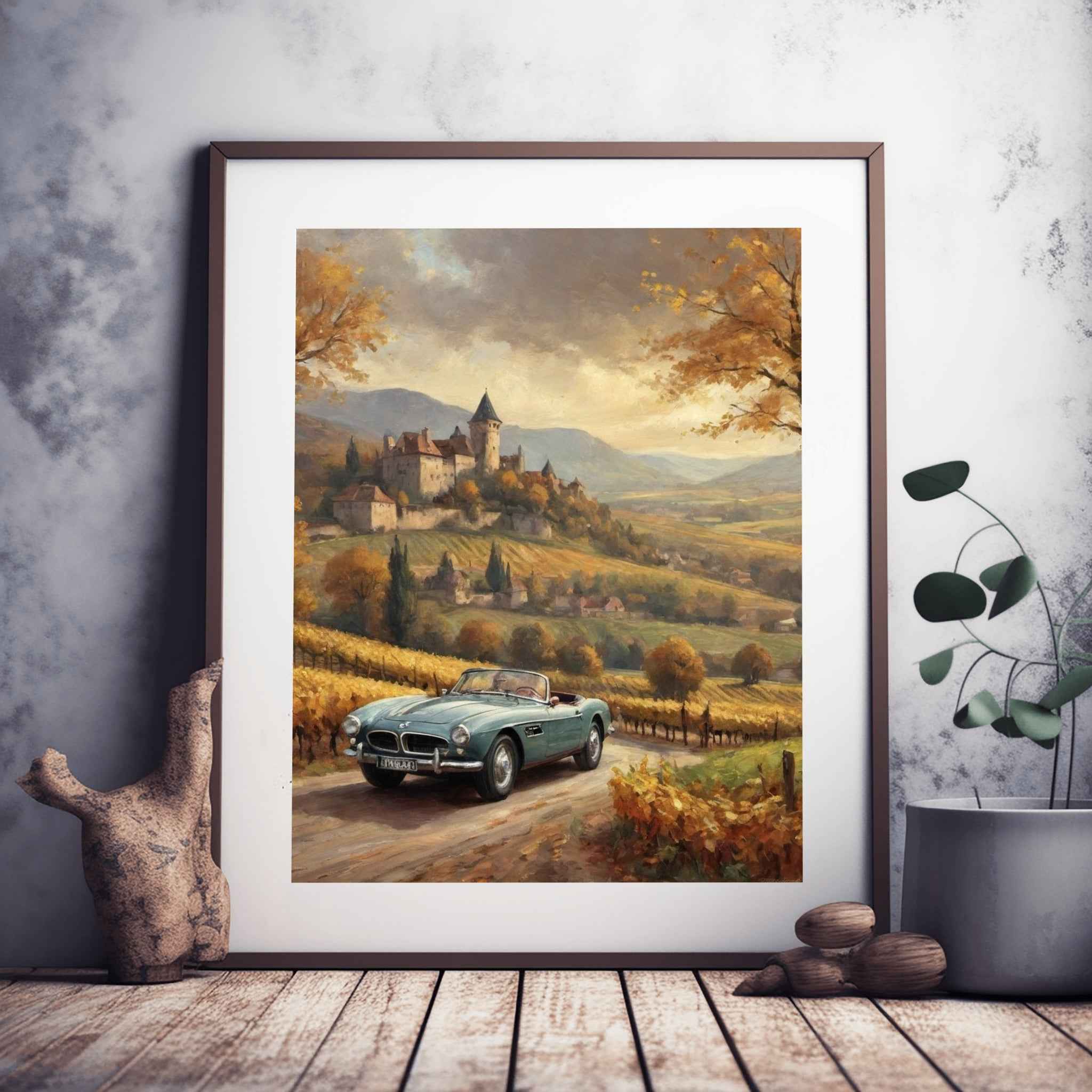 1957 Bavarian Roadster Dream - Valley Edition | Poster Canvas - AquilVision