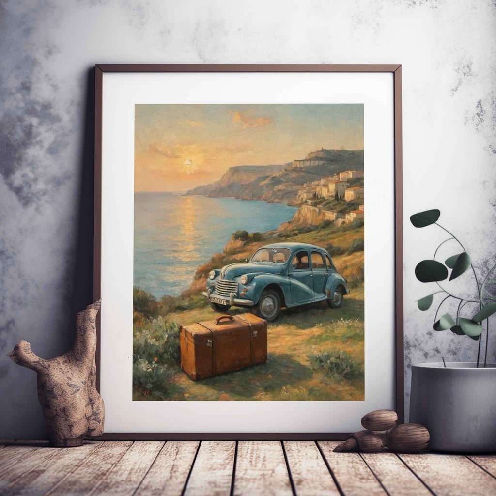 1952 French Economy Pioneer - Coastal Edition | Poster Canvas - AquilVision