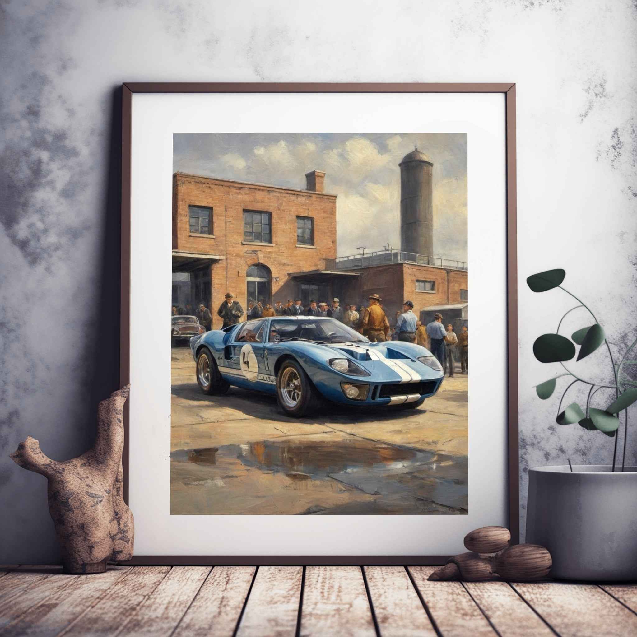 1966 Le Mans Victor - Dearborn Edition | Poster Canvas