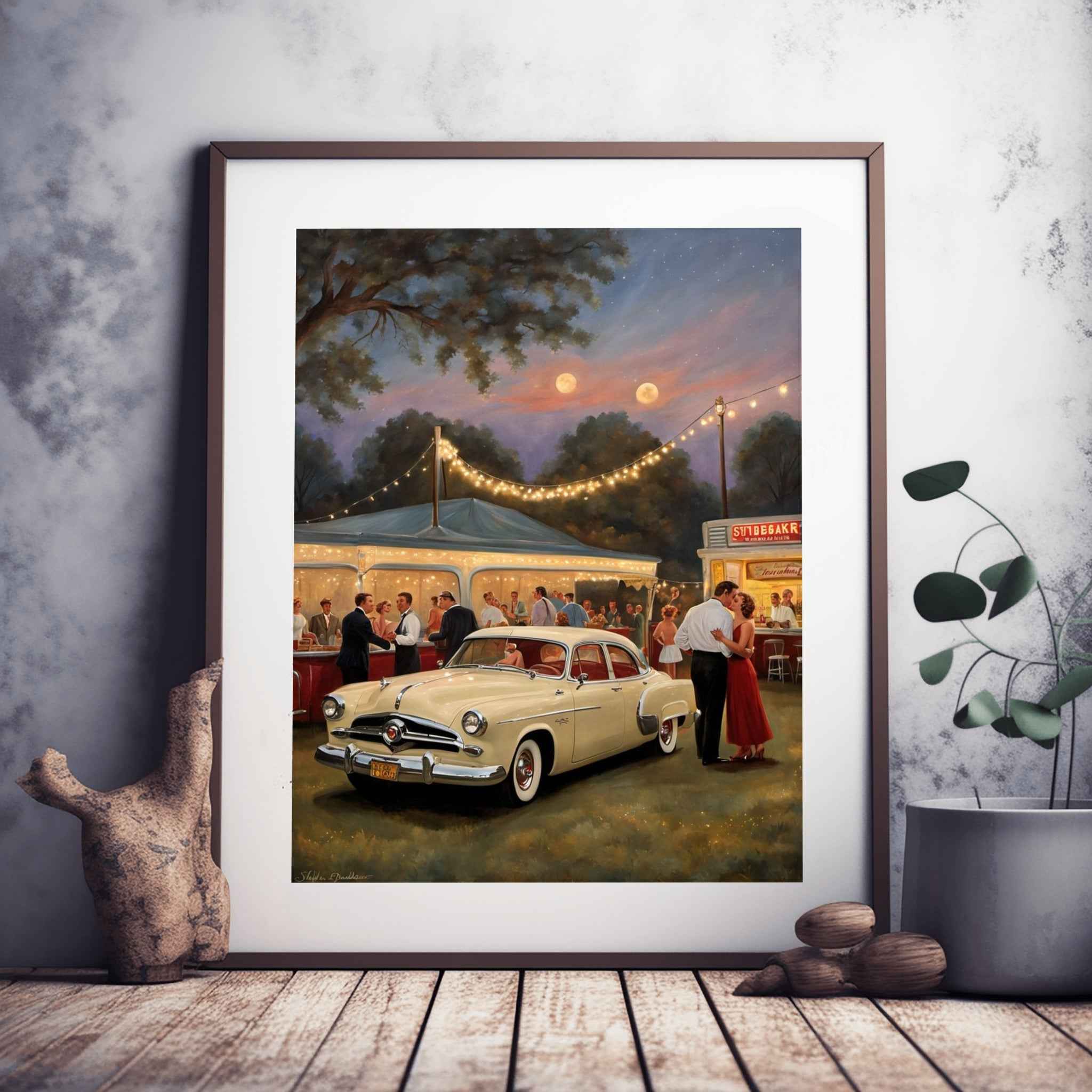1953 Starlight Coupe Revival - Festival Edition | Poster Canvas