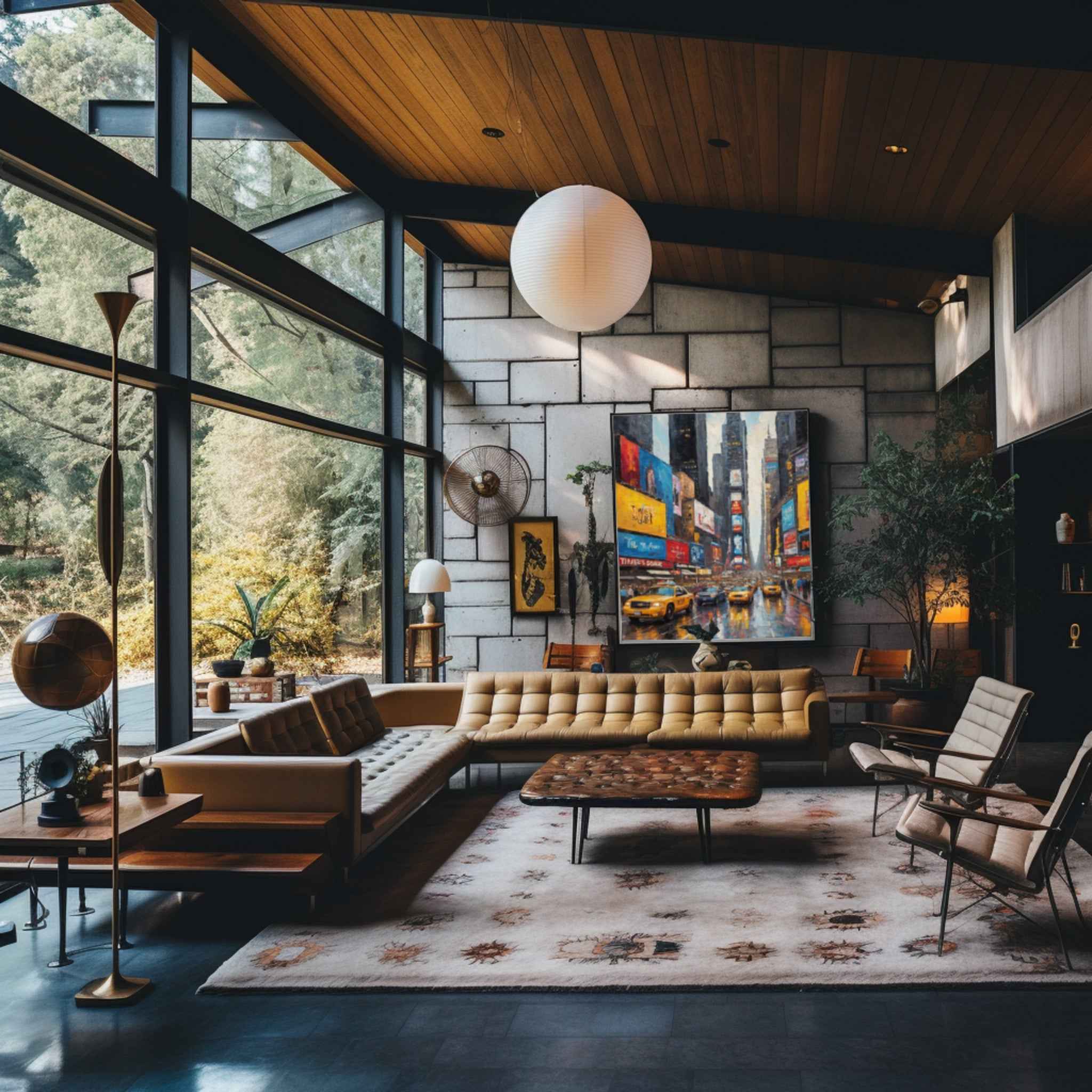 Times Square Poster Canvas Artwork - New York Collection